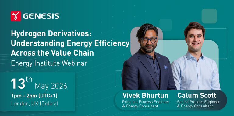 Energy Institute webinar, Hydrogen Derivatives: Understanding Energy Efficiency Across the Value Chain.