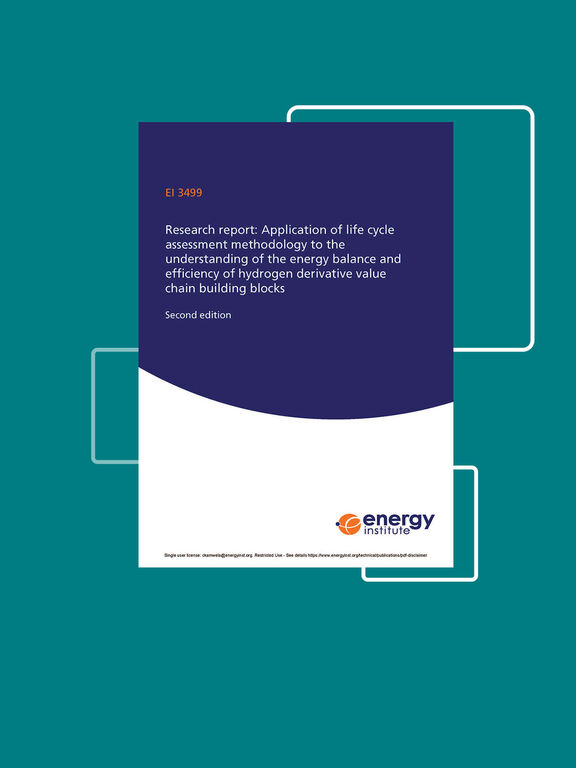 Genesis experts lead development of new Energy Institute report on hydrogen derivative energy efficiency 