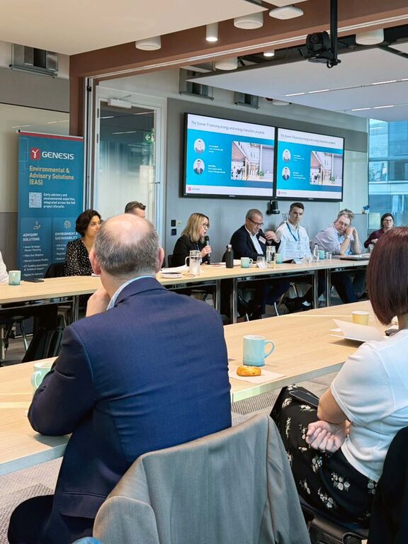 Genesis Hosts Industry Roundtable on Making Energy & Energy Transition Projects Bankable in the UK