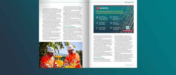 Genesis Supports National Gas Feature in Latest Energy Focus: Repurposing the UK’s Energy Backbone 