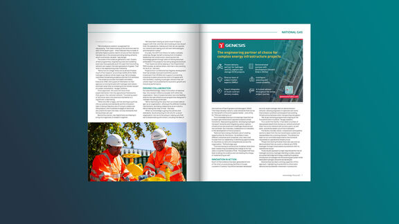 Genesis Supports National Gas Feature in Latest Energy Focus: Repurposing the UK’s Energy Backbone 