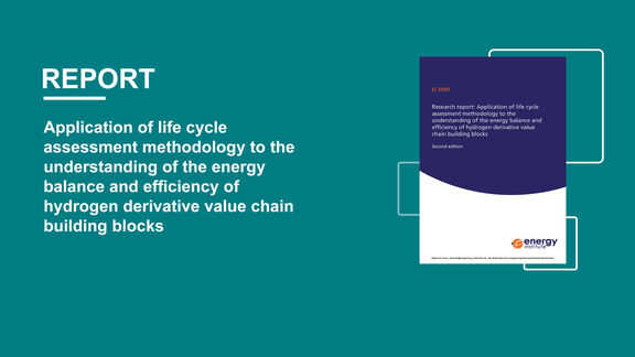 Genesis experts lead development of new Energy Institute report on hydrogen derivative energy efficiency 